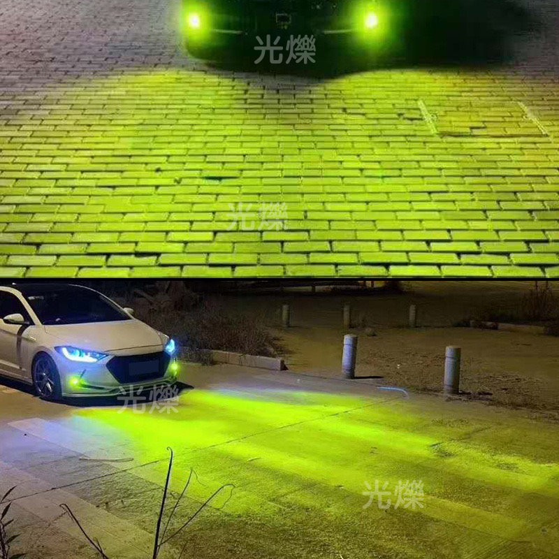 YLC。台灣保固 檸檬黃 黃金光 LED大燈 30W 4500LM H1 H4 HS1 H7 H11 9006 9012-細節圖6