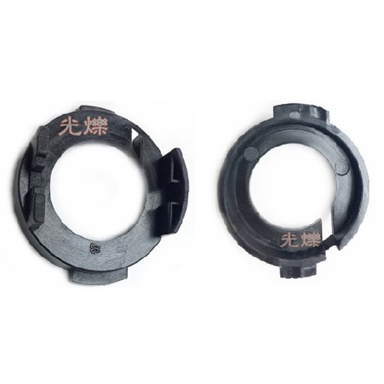 YLC。L11~H7 LED 大燈轉接座 固定座現代 MISTRA KIA CARENS固定架 固定燈泡-細節圖2