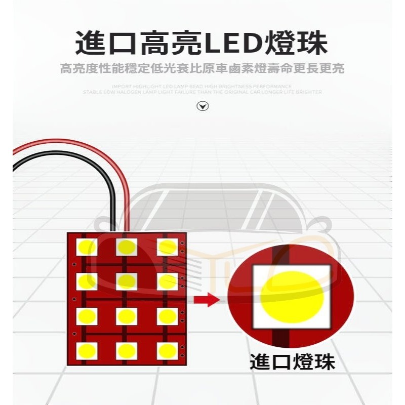 YLC。雙尖 24V LED 貨車 T10室內燈 3030晶片 CANBUS 閱讀燈 牌照燈 31mm 36 39 41-細節圖4