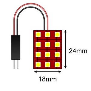 YLC。雙尖 24V LED 貨車 T10室內燈 3030晶片 CANBUS 閱讀燈 牌照燈 31mm 36 39 41-細節圖7