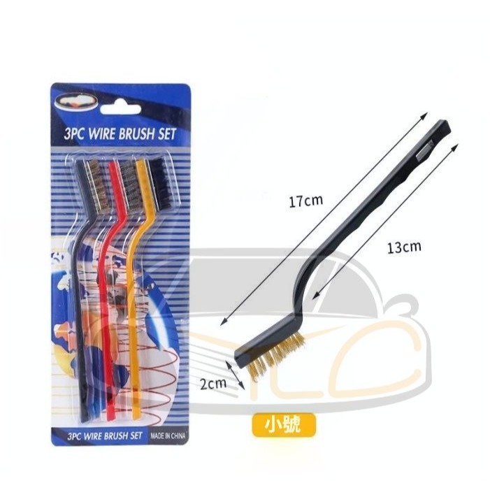 YLC。3個裝 瓦斯爐 清潔刷 銅絲去污刷 廚房去油污 不銹鋼灶台 尼龍鋼絲刷子-細節圖8