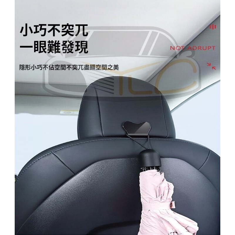 YLC。特斯拉 Tesla model3 後行李箱掛勾 手套箱掛勾  椅背掛勾 小章魚掛勾 雜物掛鉤 Model 3-細節圖3