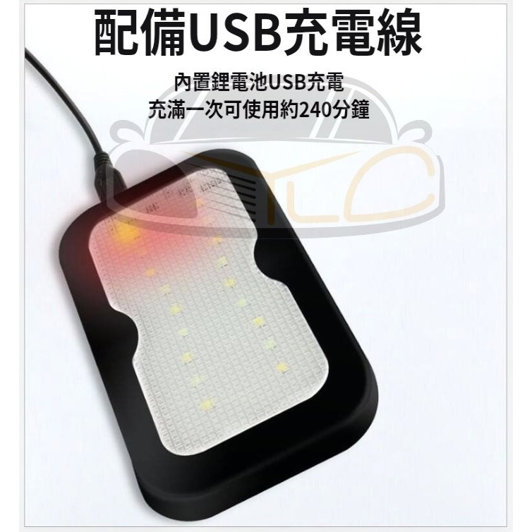 YLC。C027 免接線 充電式 車內閱讀燈 白光+冰藍 雙色 室內閱讀燈 室內燈 車內燈 氣氛燈 強磁-細節圖7