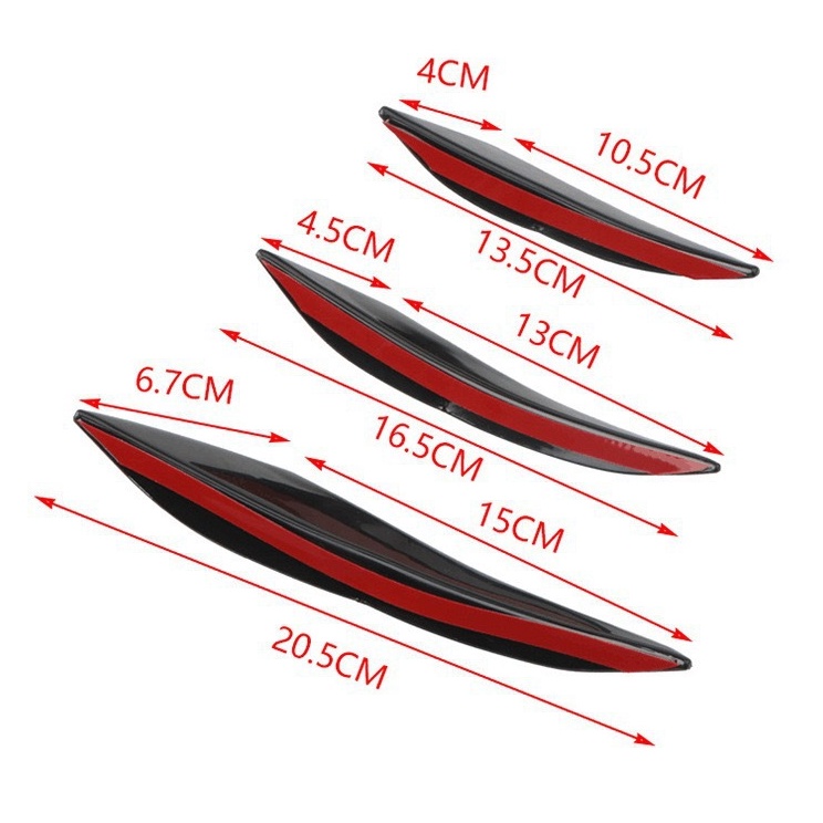 YLC。風刀 風刀裝飾 外觀空力套件 導流配件 碳纖維 導流風刀 卡夢花紋-細節圖5