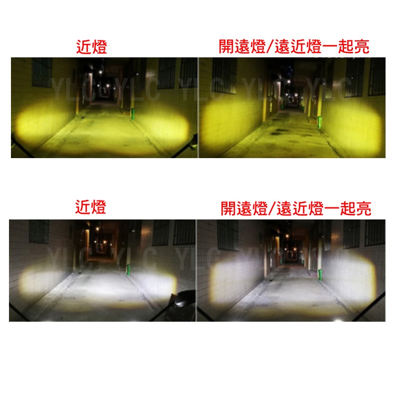 YLC。現貨 H4 led大燈 小孔徑 18mm 透鏡魚眼 近白or近黃遠白 小鋼炮LED魚眼 HS1 B131-細節圖3