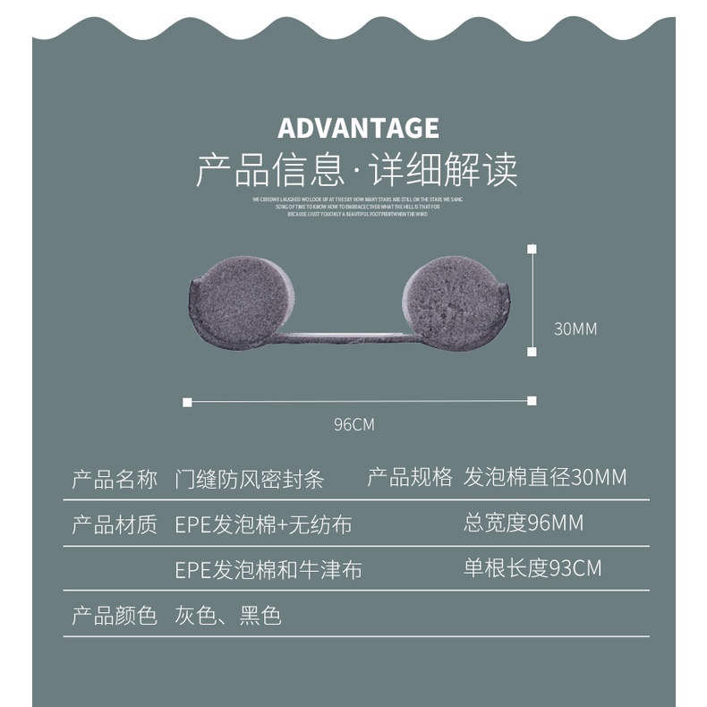YLC。A112免膠型門底密封條 門縫密封條 門底密封條 門縫隔音 房間隔音 門縫條 隔音神器 門縫擋條 房間隔音-細節圖8