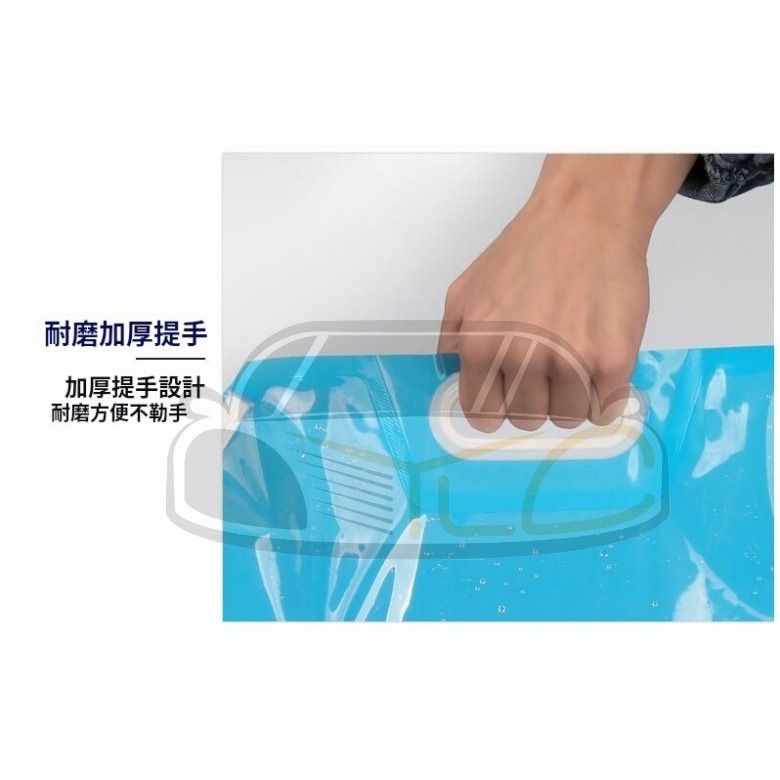 YLC。10公升 戶外摺疊水袋 PE材質旅行 便攜運動 10L 騎行 登山飲水袋 盛水儲大容量-細節圖7