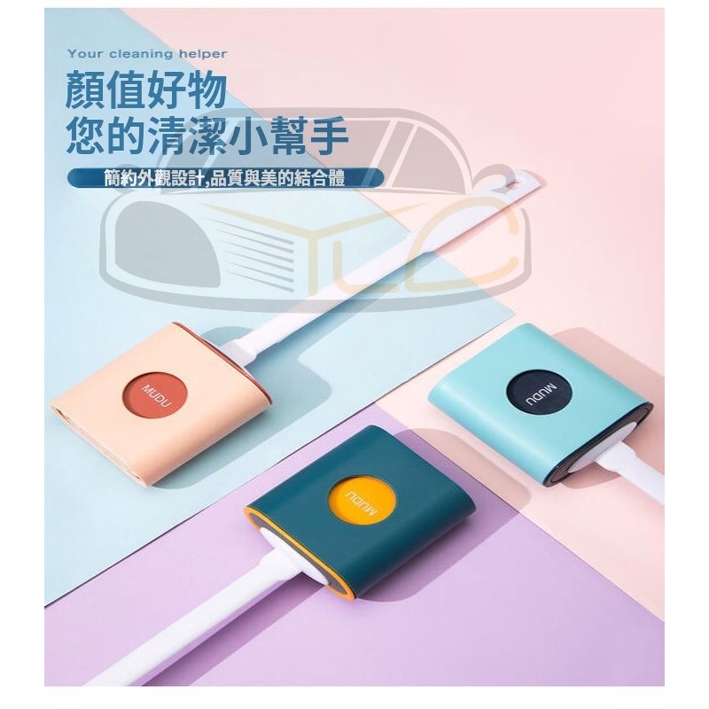 YLC。【A113】馬桶刷 清潔刷 矽膠刷 浴室清潔刷 瀝水馬桶刷 無痕貼 免打孔 馬桶內側死角清潔刷-細節圖5