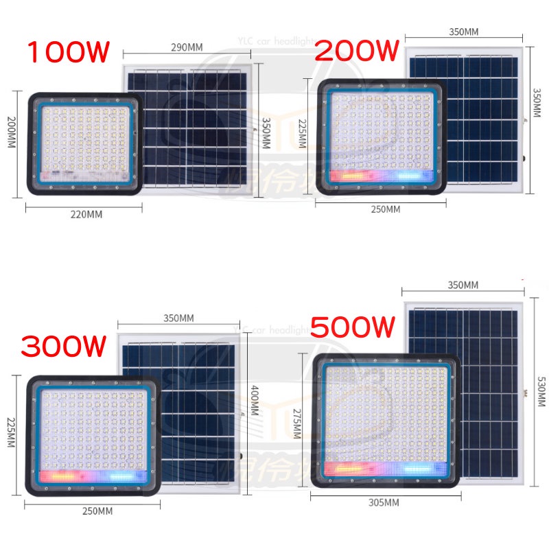 YLC。太陽能戶外燈 LED太陽能戶外燈 太陽能照明燈 太陽能探照燈 太陽能投射燈 庭院燈 探照燈-細節圖2