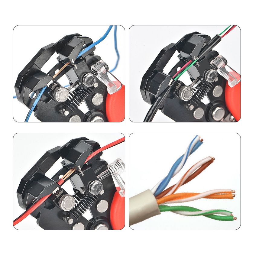 YLC。快速剝線鉗 剝線、壓接一次搞定 剝線鉗 壓接鉗 剪線鉗 撥線鉗 工具鉗 壓接 剝線 剪線 多功能剝線鉗-細節圖2