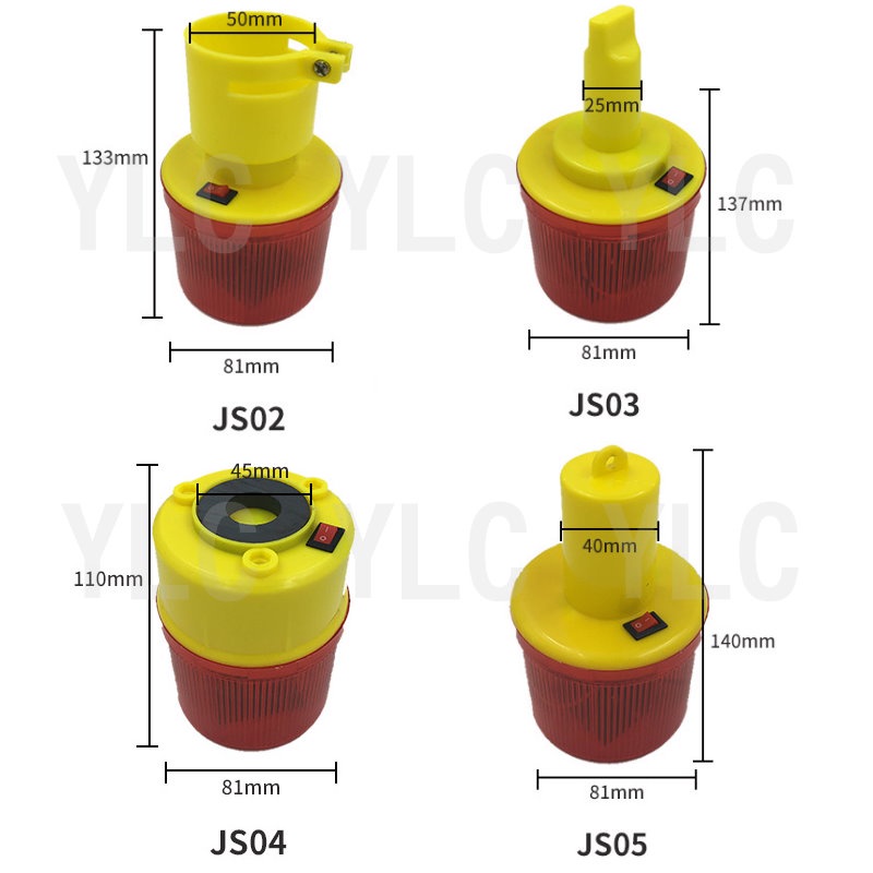 YLC。LED光控自動爆閃 太陽能警示燈 太陽能警示燈 爆閃燈 頻閃燈 施工警示燈 太陽能 led 警示燈 三角錐-細節圖2