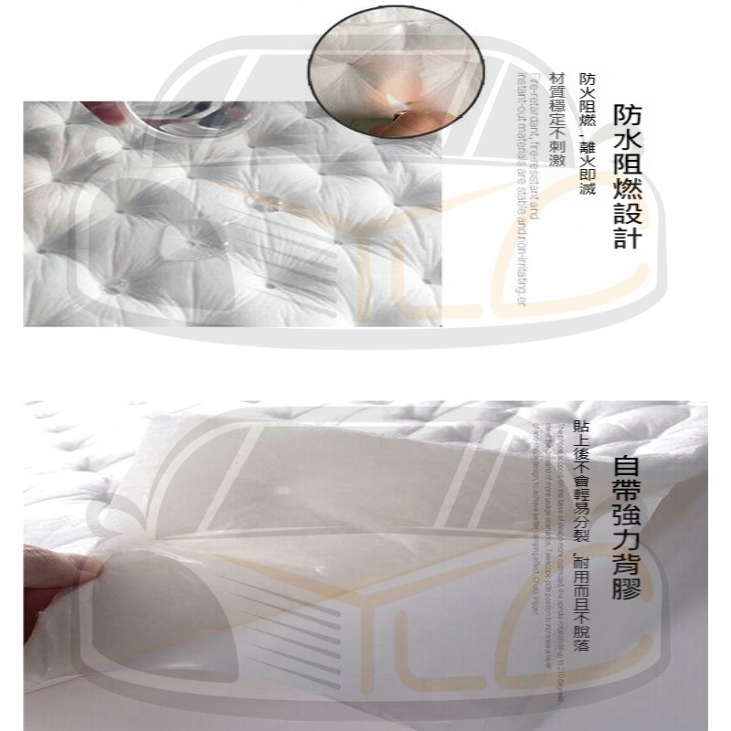 YLC。聚丙烯中空纖維吸音棉 400g/m² 帶背膠 汽車隔音材料 壓紋鋁箔 制震墊 吸音棉 隔音棉 止震板靜音-細節圖4