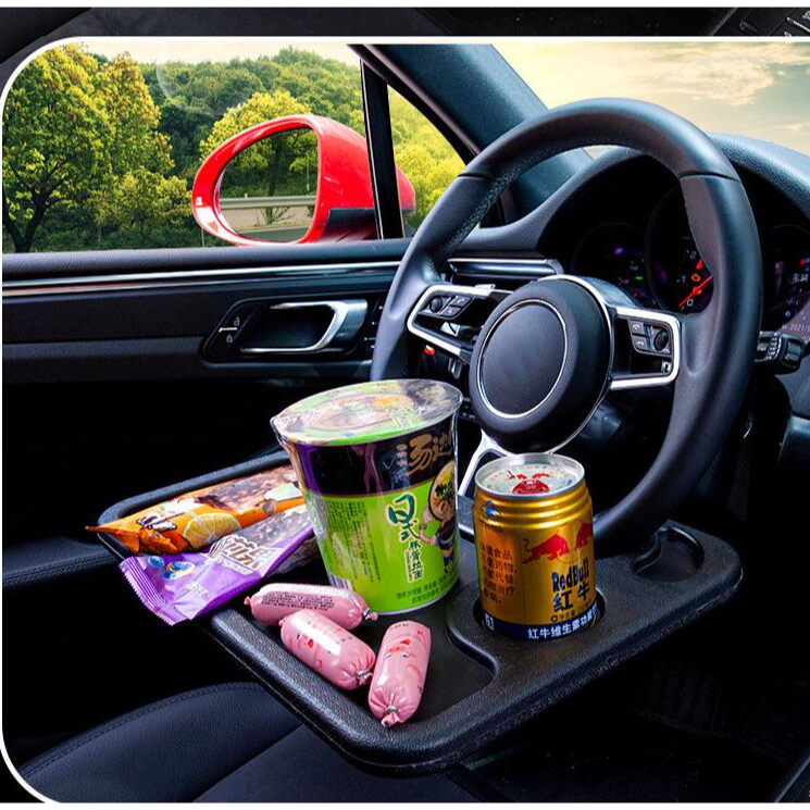 YLC。車用餐桌 方向盤桌 方向盤托盤 駕駛座餐桌 駕駛座餐盤 方向盤電腦桌 辦公 吃飯桌-細節圖2