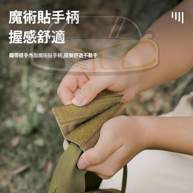 YLC。烤盤收納包收納袋 大容量 韓式烤盤 火山岩麥飯石不沾圓形韓式烤盤 燒烤煎盤煎烤盤平煎盤-細節圖3