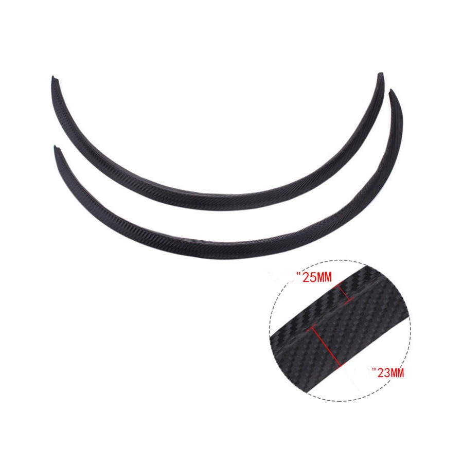 YLC。汽車通用改裝碳纖輪眉 72CM 車輪眉輪弧 加寬輪眉裝飾條弧形輪子防撞條 輪眉-細節圖7