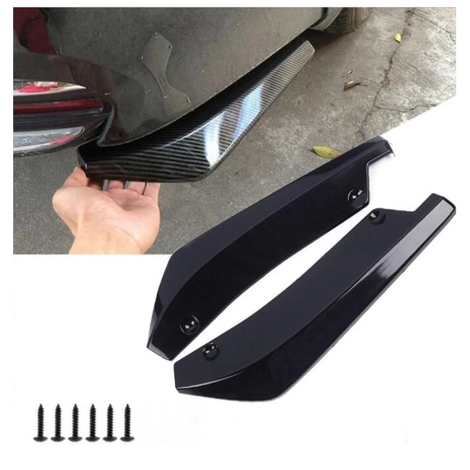 YLC。包角 後定風翼 汽車後下巴 後包角後導流 後擾流板 後包角 防撞後鏟 下巴定風翼 擾流風刀-細節圖2