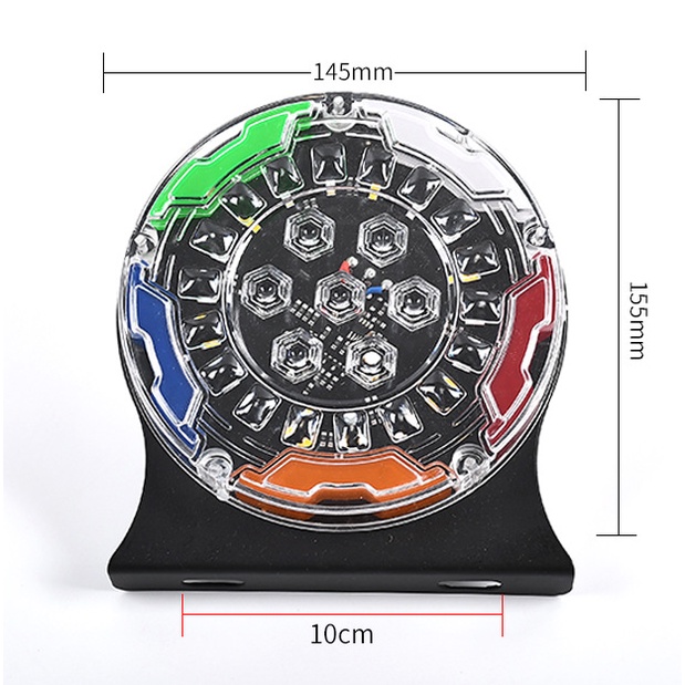 YLC。24V LED 七彩旋轉 霧燈 卡車 尾燈 貨車 霧燈 煞車燈 小燈 倒車燈 行車燈 轉向燈 霧燈-細節圖2