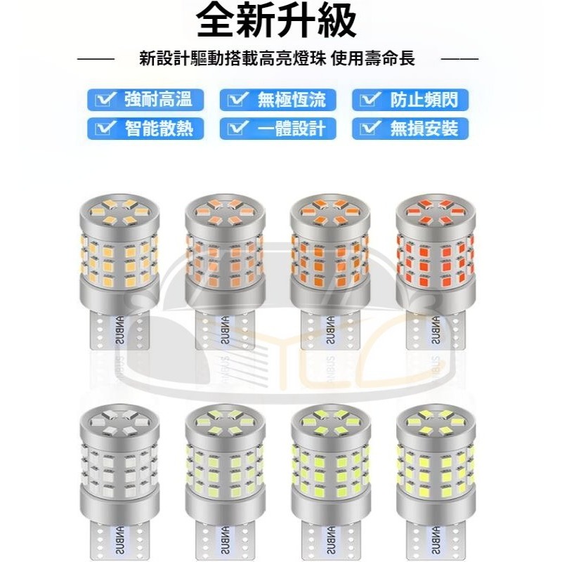 YLC。2016 T10 貨車通用 24V 12V 解碼 LED 高亮 防水 聯結車 砂石車 氛圍燈 示寬燈車門燈警示燈-細節圖6