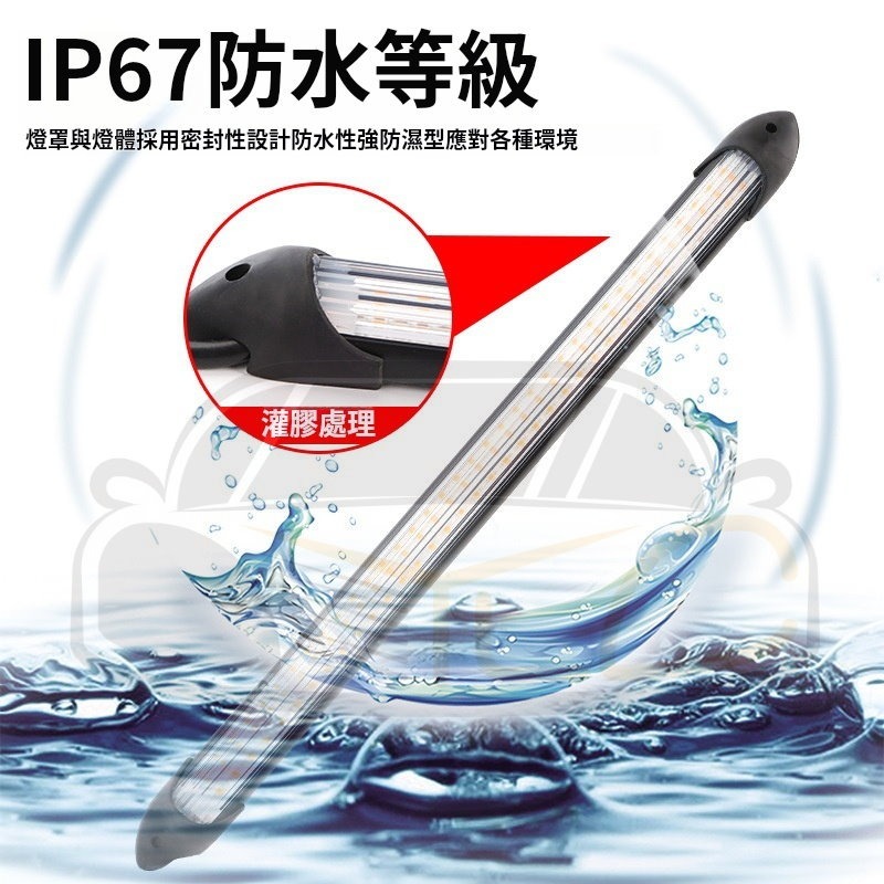 YLC。可彎曲 雙色日行燈 汽車流光燈 啟動掃描 新款LED日行燈 雙色轉向 改裝高亮 LED日行燈-細節圖2