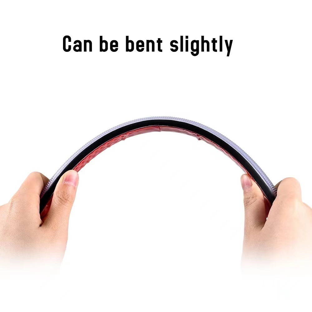 YLC。可彎曲 雙色日行燈 汽車流光燈 啟動掃描 新款LED日行燈 雙色轉向 改裝高亮 LED日行燈-細節圖5