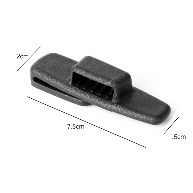 YLC。汽車安全帶插扣 固定器 2入裝 黏貼式 通用防撞擊 穩定器 鬆緊帶 調整限位器 固定安全帶 防止異響-細節圖5