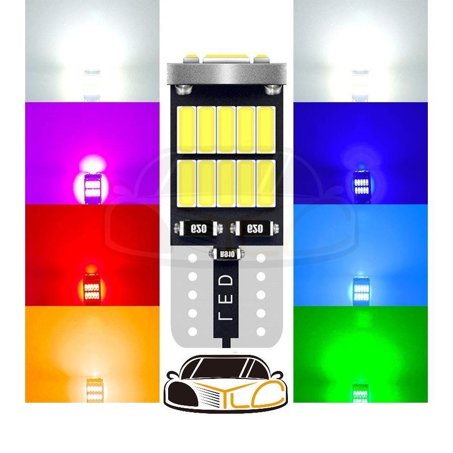 YLC。4014 12V短版 牌照燈 T10 白光 26晶 26燈 汽車 機車 小燈 閱讀燈 室內燈 剎車燈 LED-細節圖2