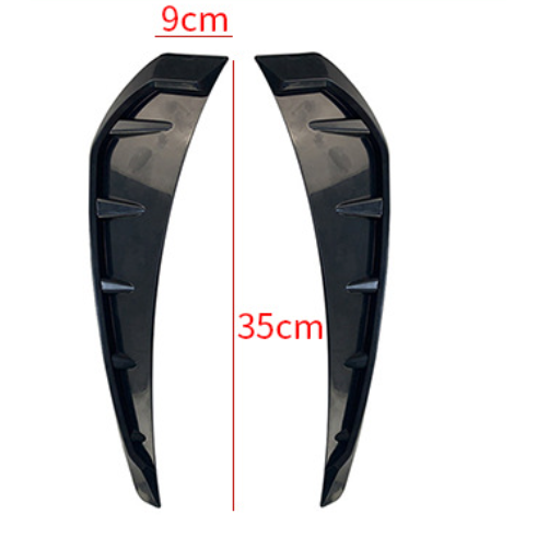YLC。汽車鯊魚鰓 葉子板 側風口 裝飾通風口 進氣風口 改裝用品 汽車用品 側風口 仿真出風口-細節圖3