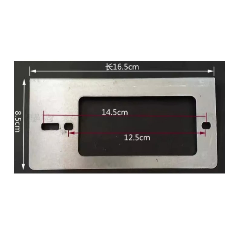 YLC。貨車邊燈支架 底座 加厚鐵板 邊燈支架 側燈支架 邊燈鐵板 倒車燈 警示燈 通用-規格圖5