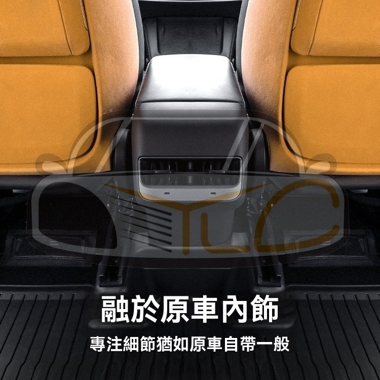 YLC。出風口保護罩 2入 Model Y/3 出風口網布 座椅下出風口保護罩 出風口防塵罩 特斯拉 Tesla-細節圖3