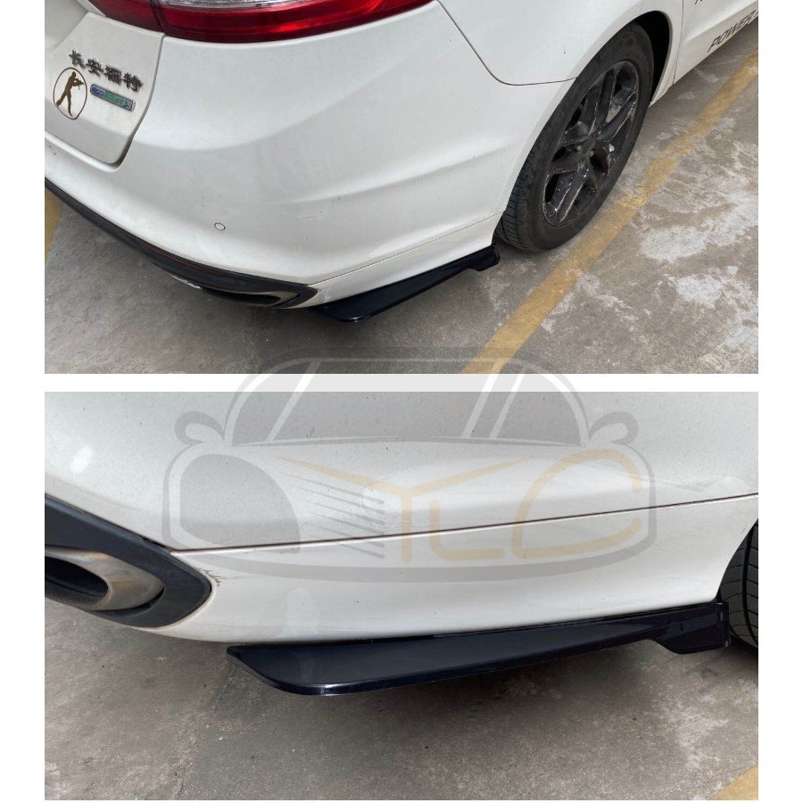 YLC。包角 後定風翼 汽車後下巴 後包角後導流 後擾流板 後包角 防撞後鏟 下巴定風翼 擾流風刀-細節圖3