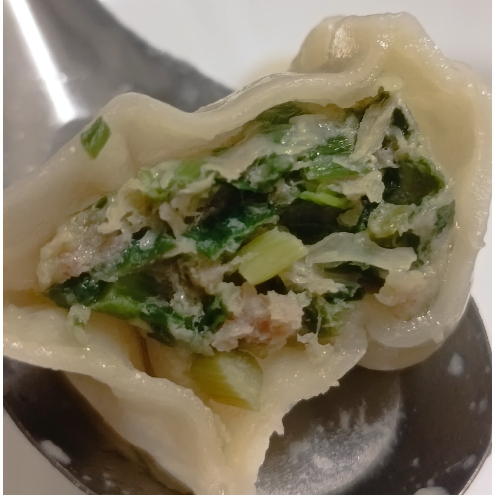 手工包韭菜豬肉水餃-細節圖2
