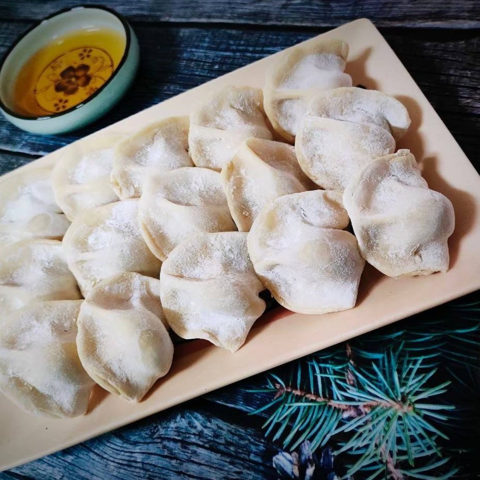 手工包韭菜豬肉水餃-細節圖6