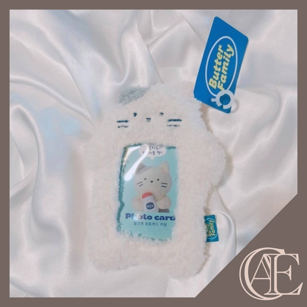 ✨現貨 韓國BUTTER  FAMILY正版有標籤吊牌 奶油家族BT卡套 可伸縮/絨毛/明星小卡 韓國文創-規格圖2