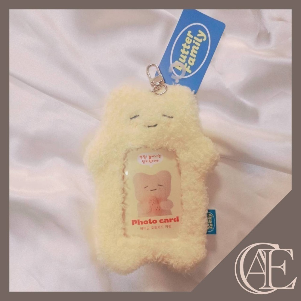 ✨現貨 韓國BUTTER  FAMILY正版有標籤吊牌 奶油家族BT卡套 可伸縮/絨毛/明星小卡 韓國文創-規格圖2