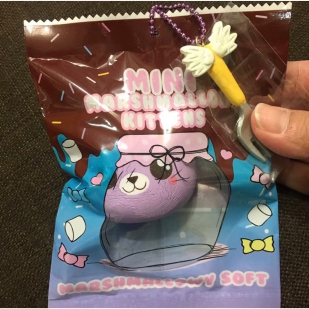🌈Squishy 軟軟～Puni maru~baby kitty-細節圖3
