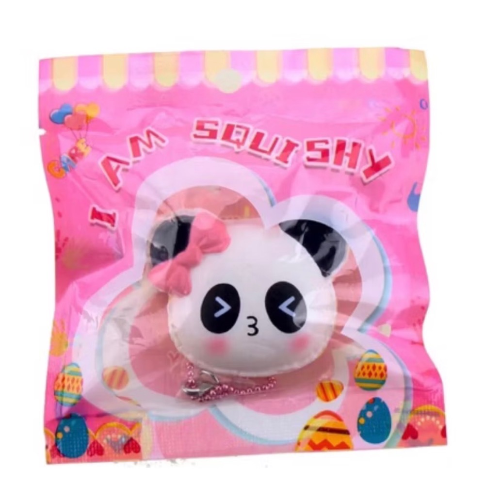 🌈Squishy軟軟~海外正版熊貓馬卡龍（一組三個）-細節圖6