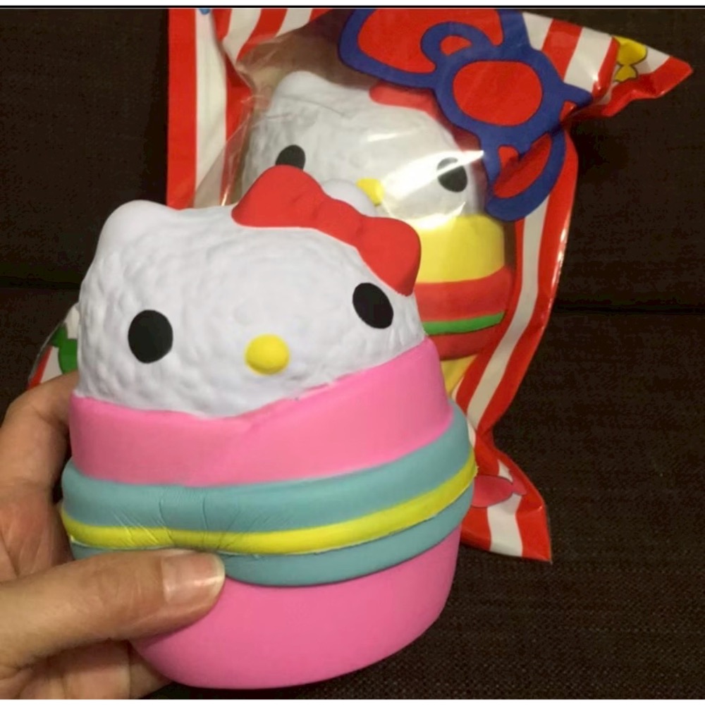 🌈Squishy 軟軟～海外商品～oriker系列～♥️onigiri KT-細節圖2