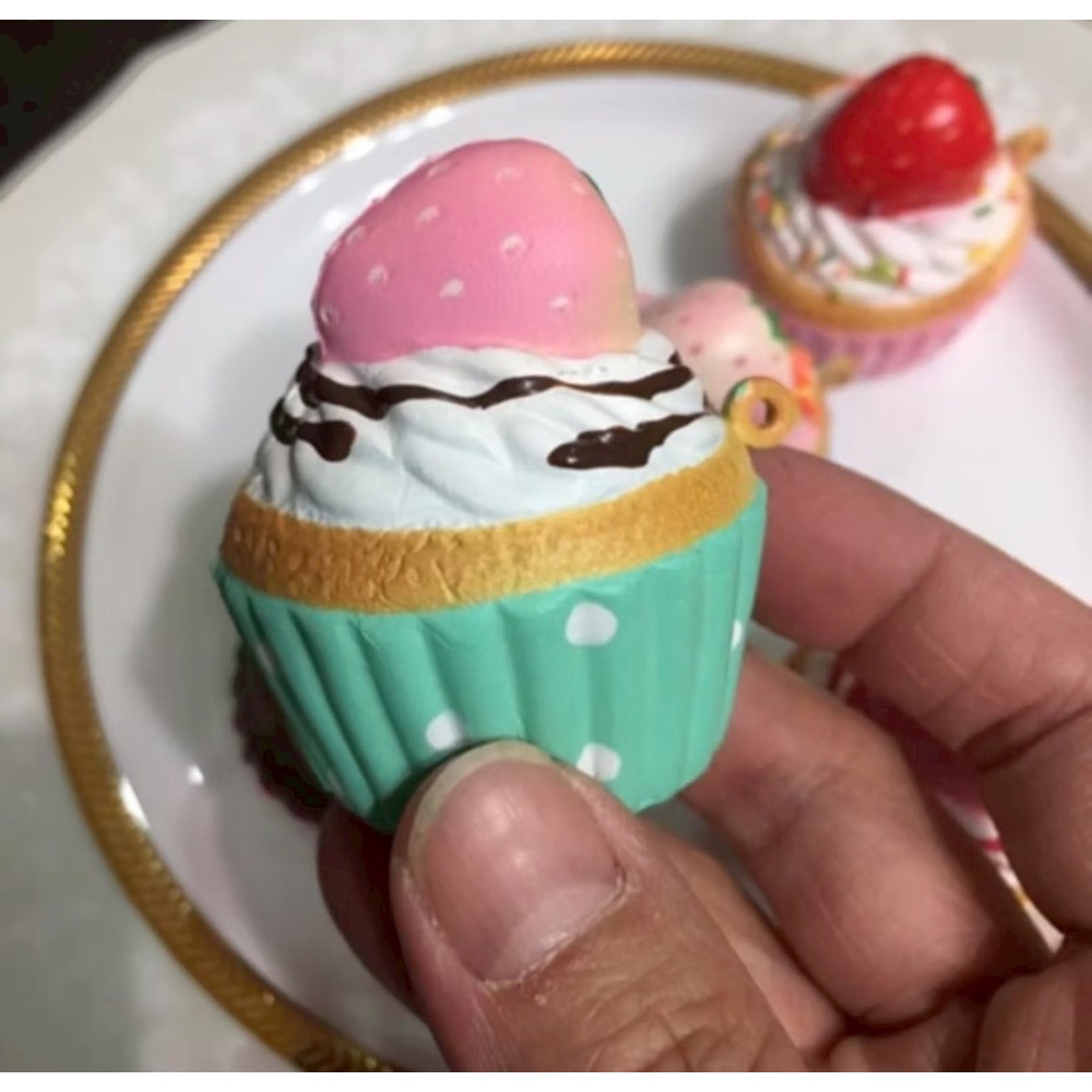 🌈Squishy 軟軟～海外Pastry petiti杯子蛋糕-細節圖6