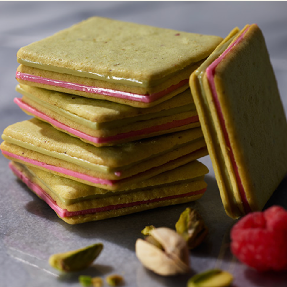 【日本直送】PISTA & TOKYO 開心果夾心餅｜人氣伴手禮 雙口味禮盒 濃厚開心果 覆盆子風味 小資首選 附提袋-細節圖4