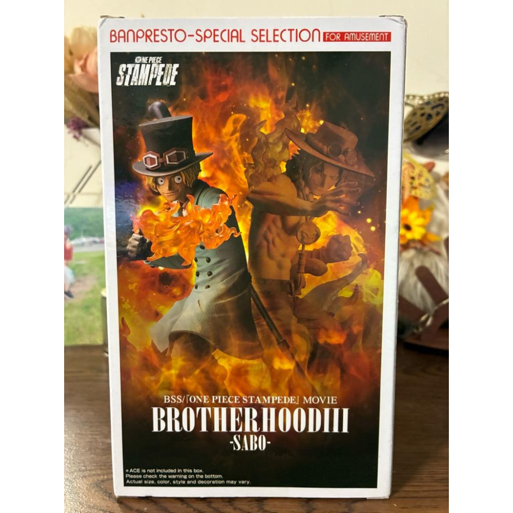 ［現貨秒出］正版 代理版 白證 海賊王 航海王 公仔 薩波 劇場版 Brother hood III 公仔-細節圖3