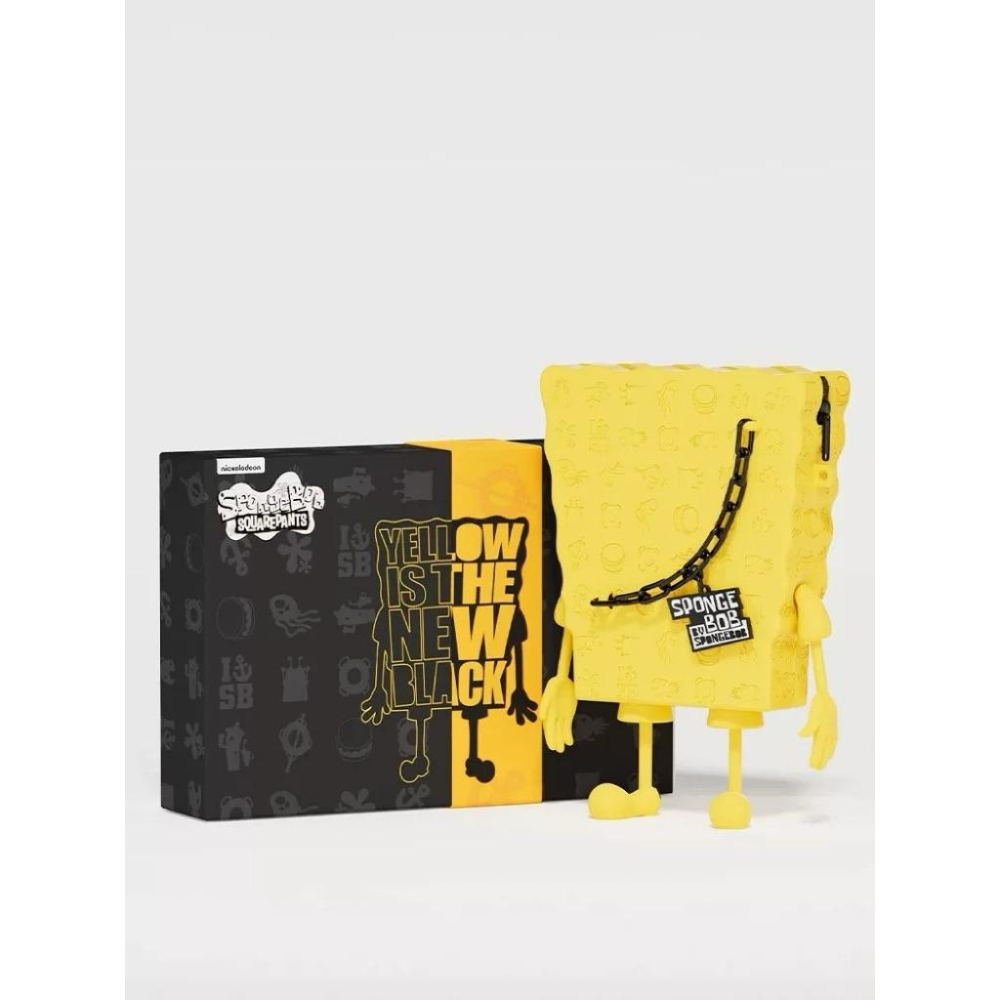 ［現貨秒出］正版雷標海綿寶寶 黑金系列 雨靴包蠟筆小新雨靴包 手機包  側背包 斜背包 矽膠包 零錢包 生日禮物-細節圖2