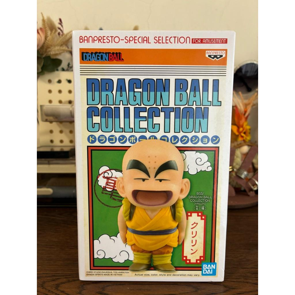［現貨秒出］代理版 景品 七龍珠 Collection vol.3 小時候 孫悟空 克林 公仔 全新未拆盒況漂亮-細節圖2