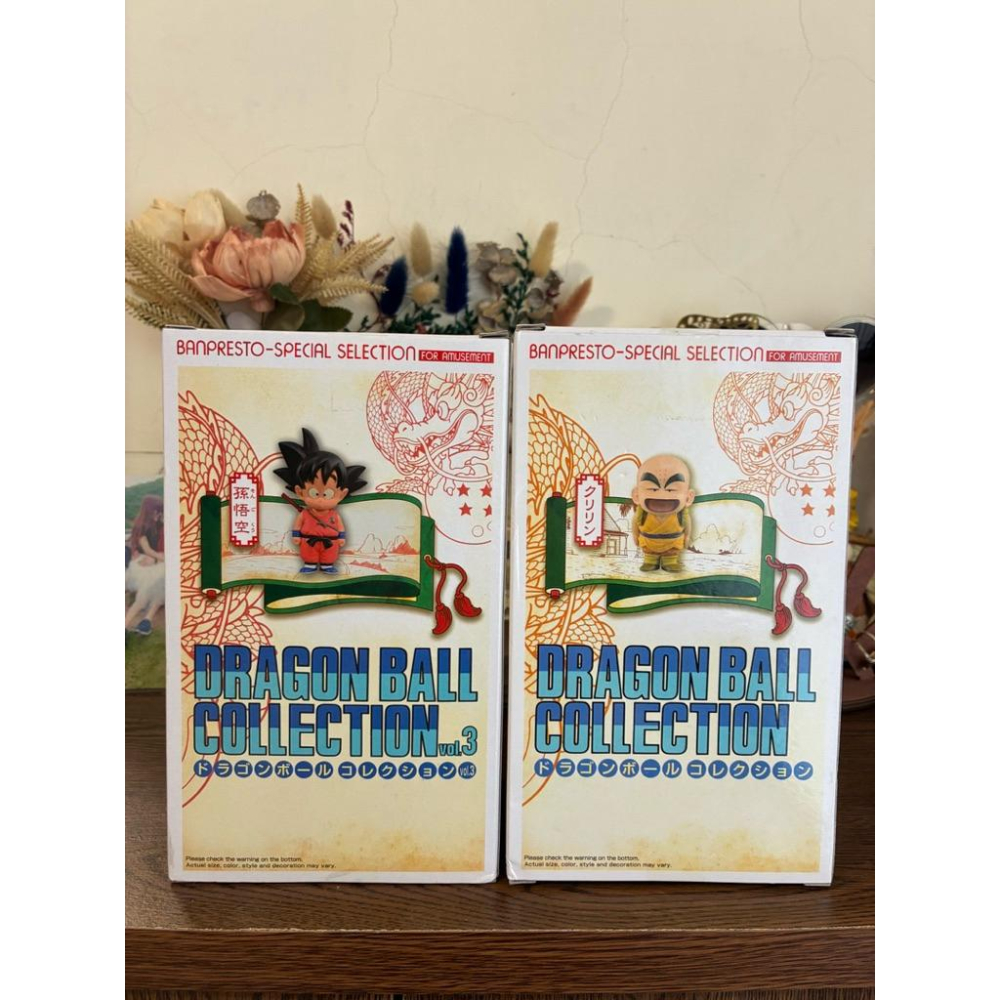 ［現貨秒出］代理版 景品 七龍珠 Collection vol.3 小時候 孫悟空 克林 公仔 全新未拆盒況漂亮-細節圖5