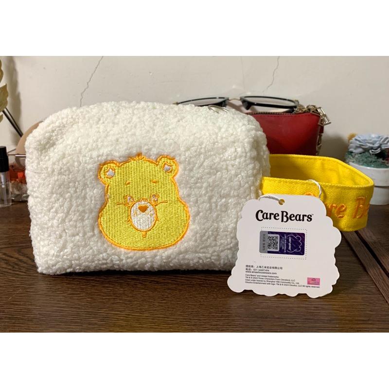 ［可刷卡］彩虹熊Carebears化妝包 人魚漢頓 手提包 零錢包 手拿包-細節圖2