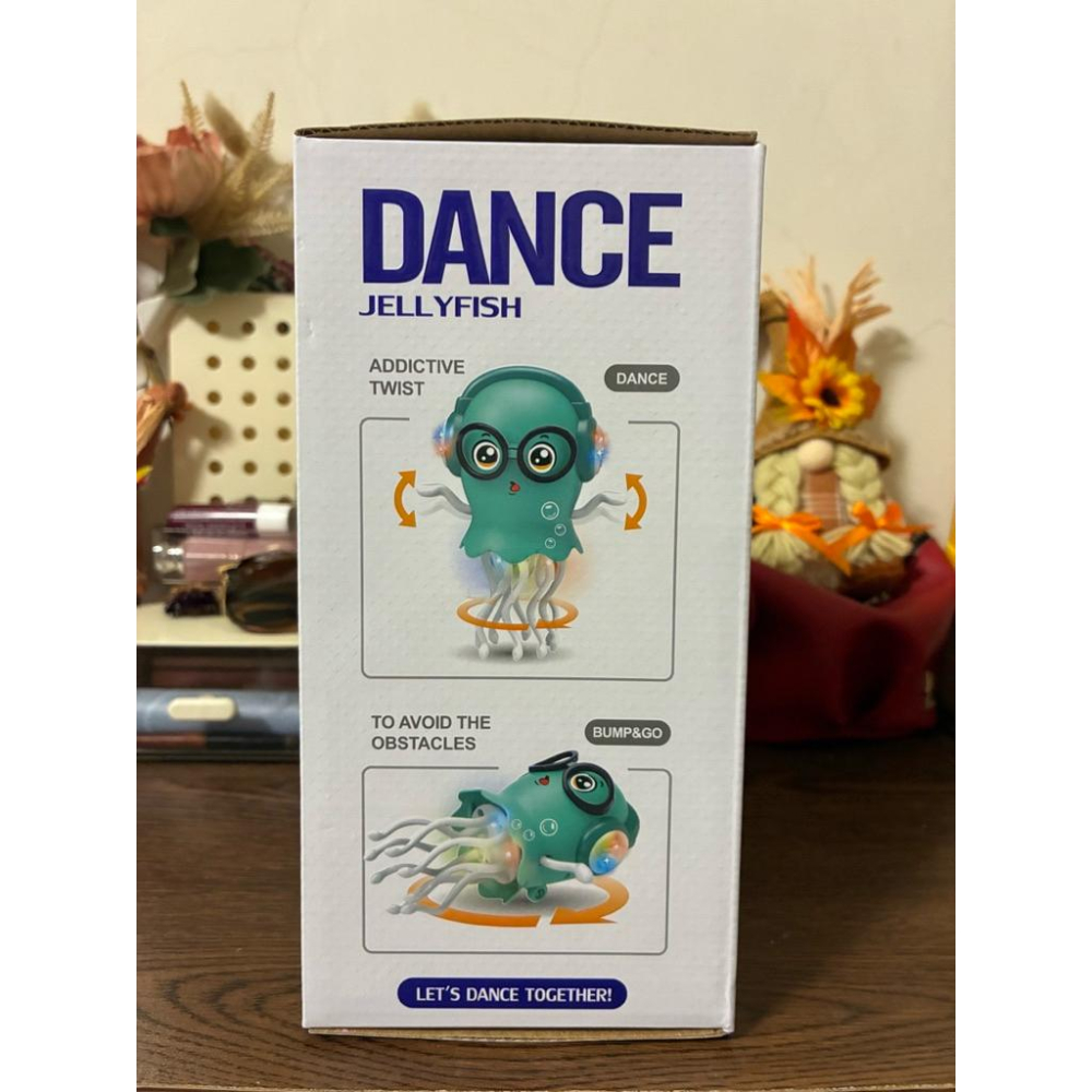 ［天天免運］電動魔性跳舞章魚萬向聲光八爪魚益智嬰幼兒擡頭練習玩具-細節圖2