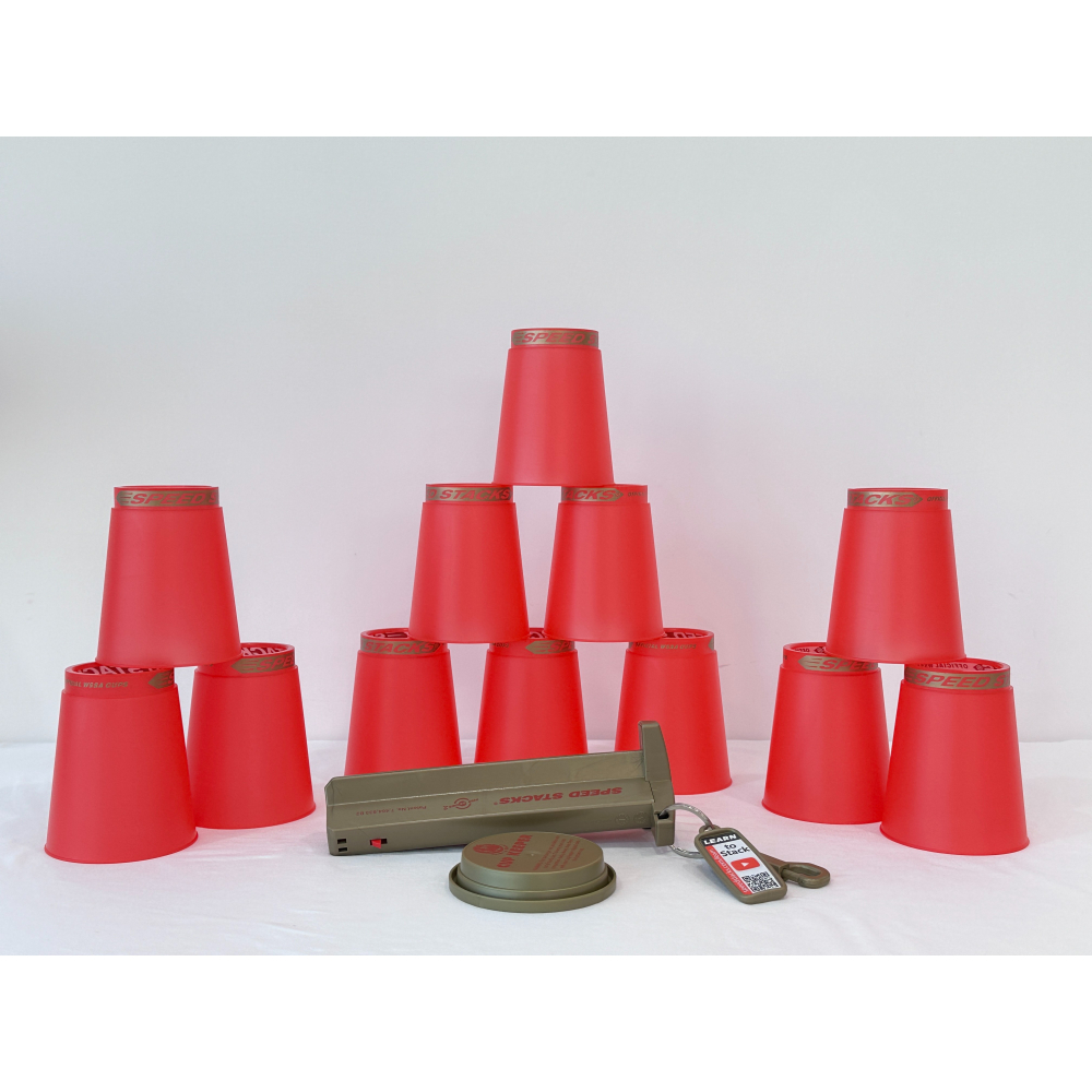 限量!!漢藍疊杯絕對正版Speed Stacks 史塔克速疊杯飛疊杯專業版新款透明專業杯韓國杯-細節圖3