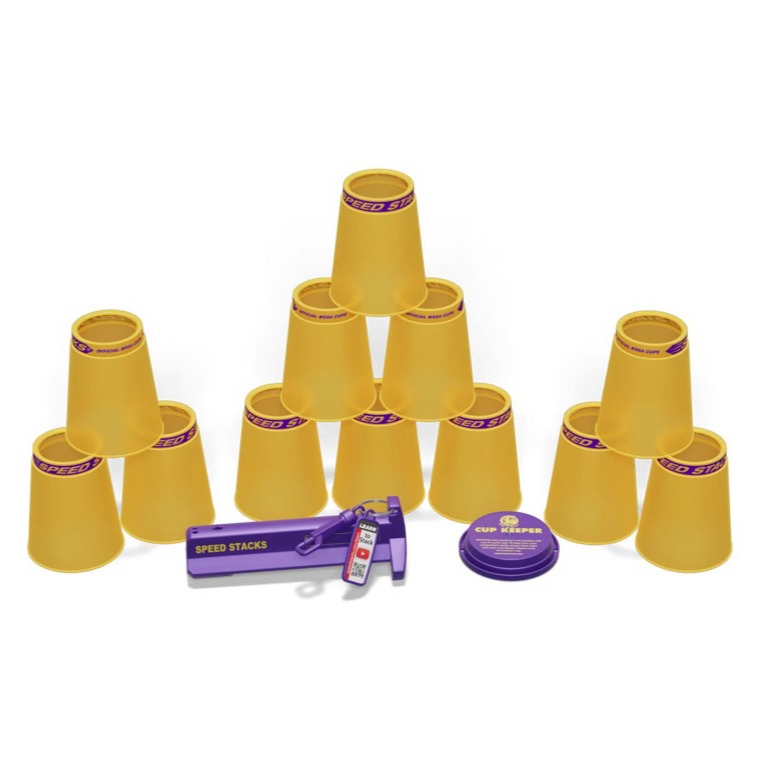 限量!!漢藍疊杯絕對正版Speed Stacks 史塔克速疊杯飛疊杯專業版新款透明專業杯韓國杯-細節圖6