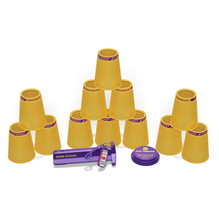 限量!!漢藍疊杯絕對正版Speed Stacks 史塔克速疊杯飛疊杯專業版新款透明專業杯韓國杯-細節圖6