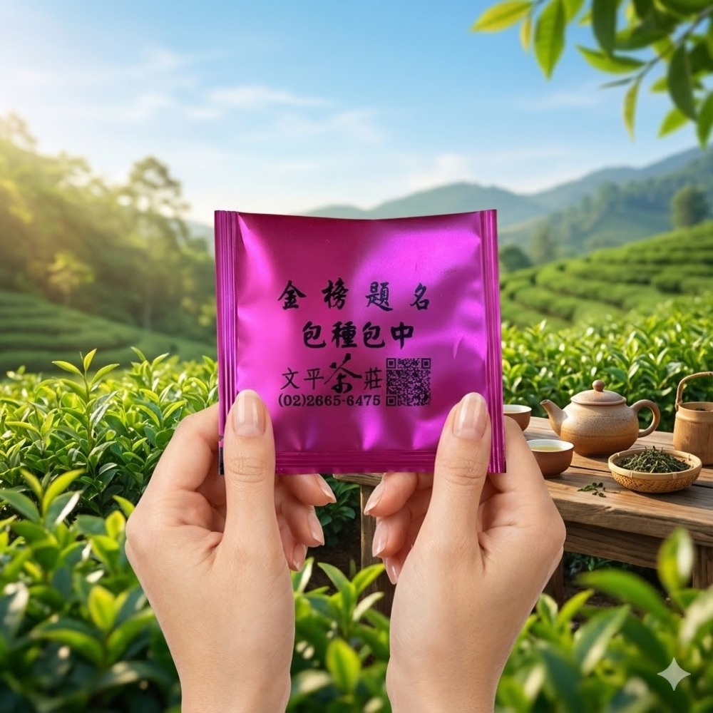 文平茶莊-包種包中三角立體茶包禮盒-114年春茶比賽級嚴選製作-規格圖5