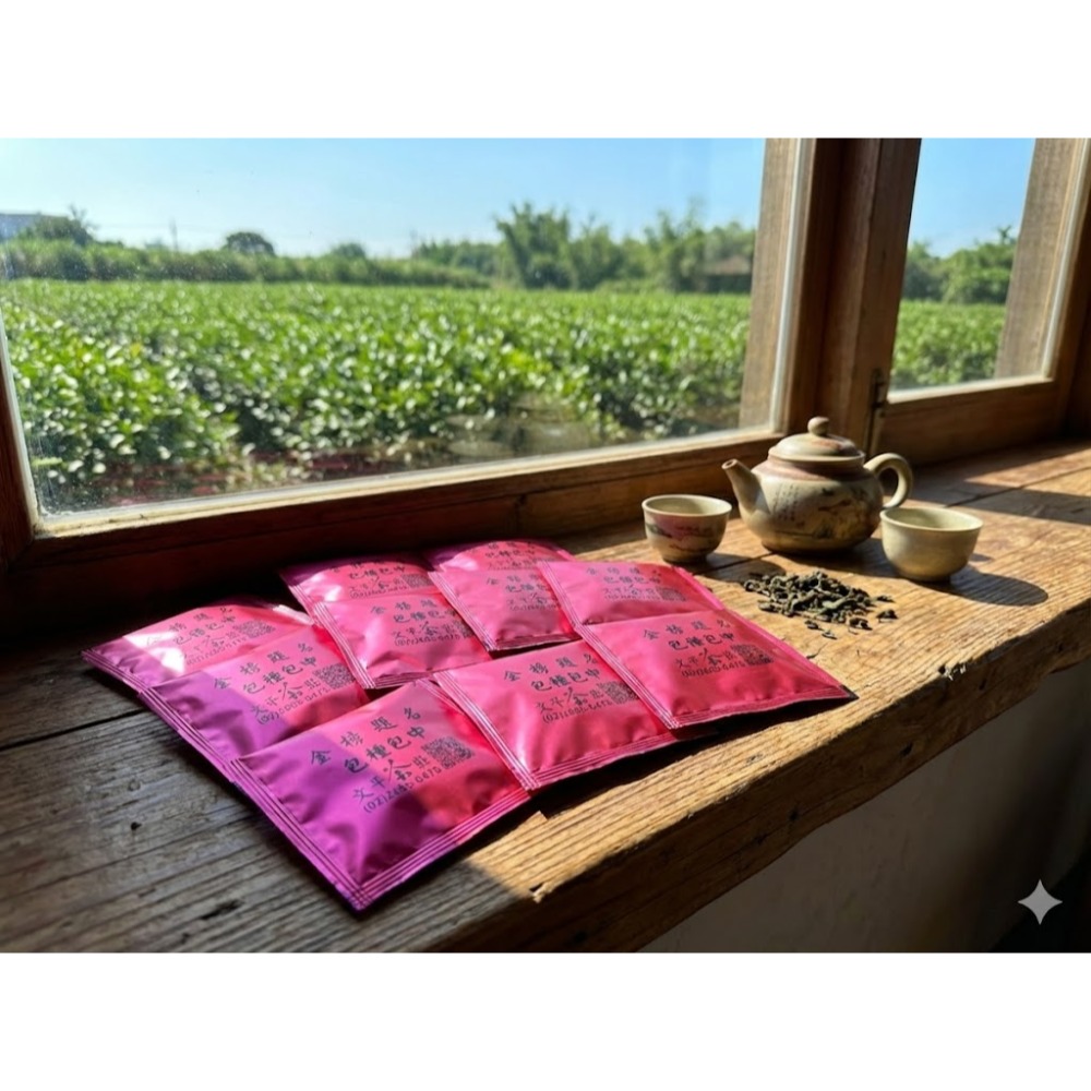 文平茶莊-包種包中三角立體茶包禮盒-114年春茶比賽級嚴選製作-規格圖5